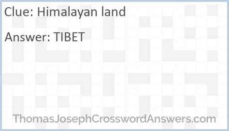 Updated 2022-02-03T00:00:00+00:00. . Himalayan herd crossword clue